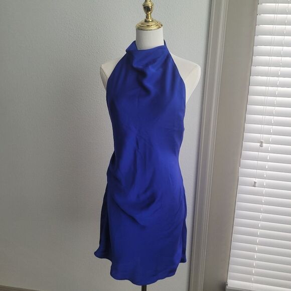 Aritzia Dresses & Skirts - Aritzia Babaton Audience Mini Dress Ablaze Blue 6 Sexy Feminine Homecoming Party